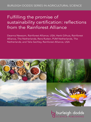 cover image of Fulfilling the promise of sustainability certification